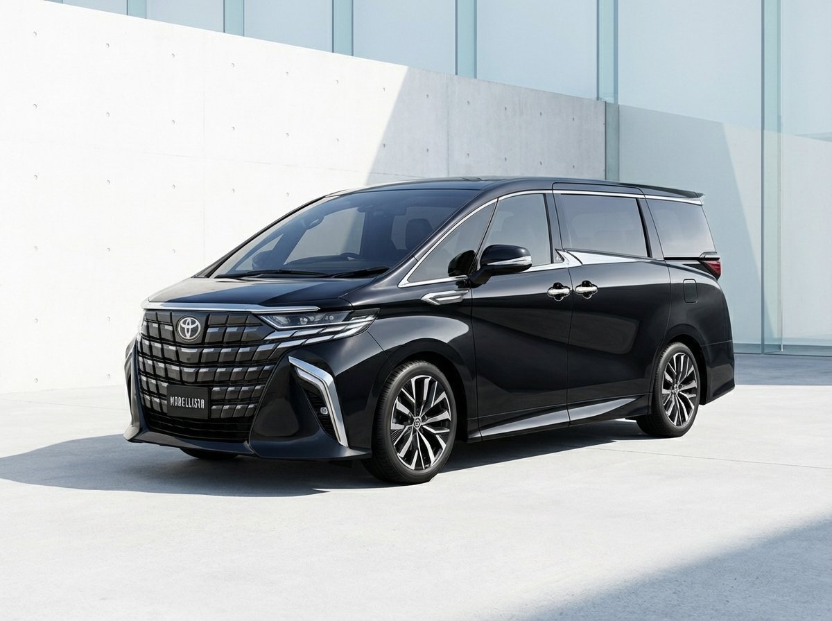黑色 Toyota Alphard 第四代外觀